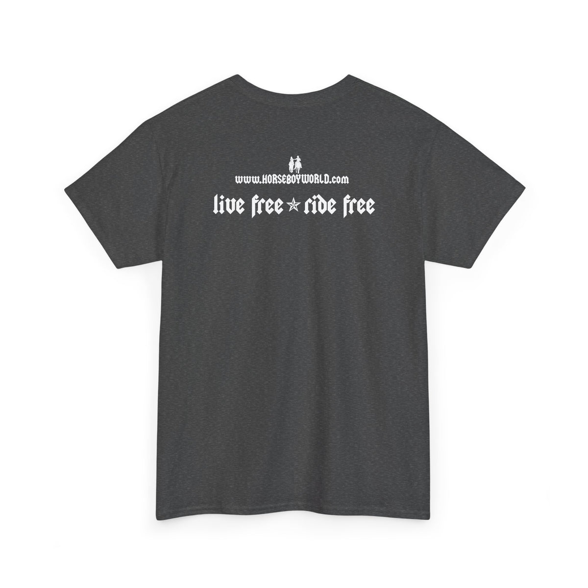 EU Printer - Horse Boy - Unisex Heavy Cotton Tee