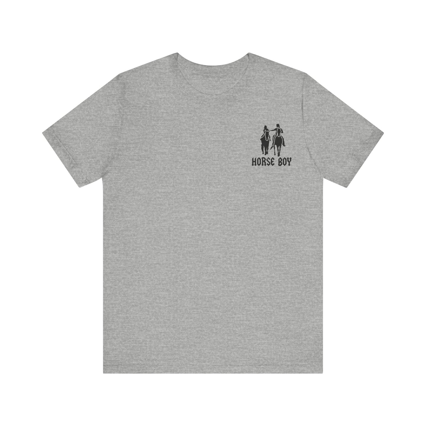Horse Boy - Live Free Ride Free - Light colors -  Unisex Jersey Short Sleeve Tee