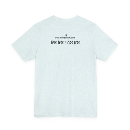 Horse Boy - Live Free Ride Free - Light colors -  Unisex Jersey Short Sleeve Tee
