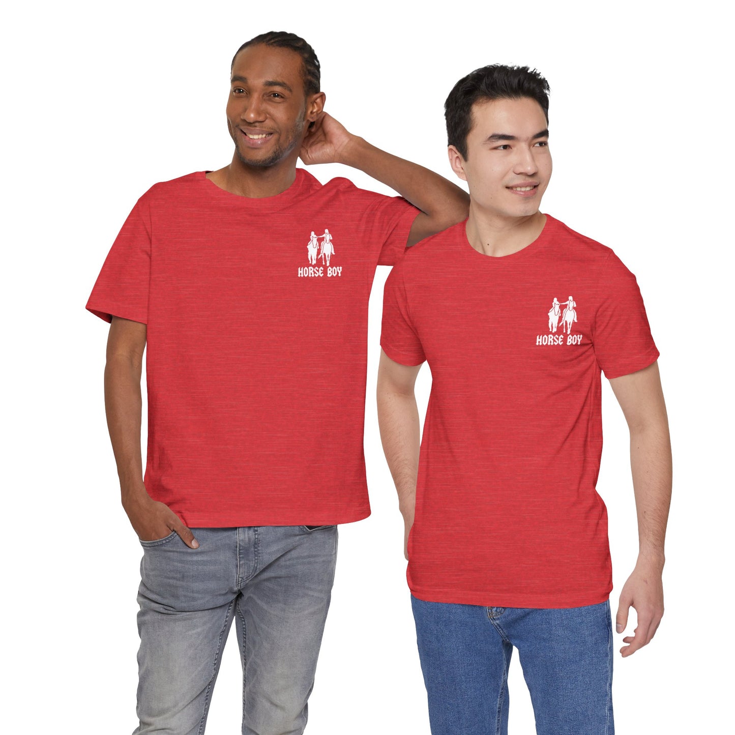 Horse Boy - Live Free Ride Free - Unisex Jersey Short Sleeve Tee