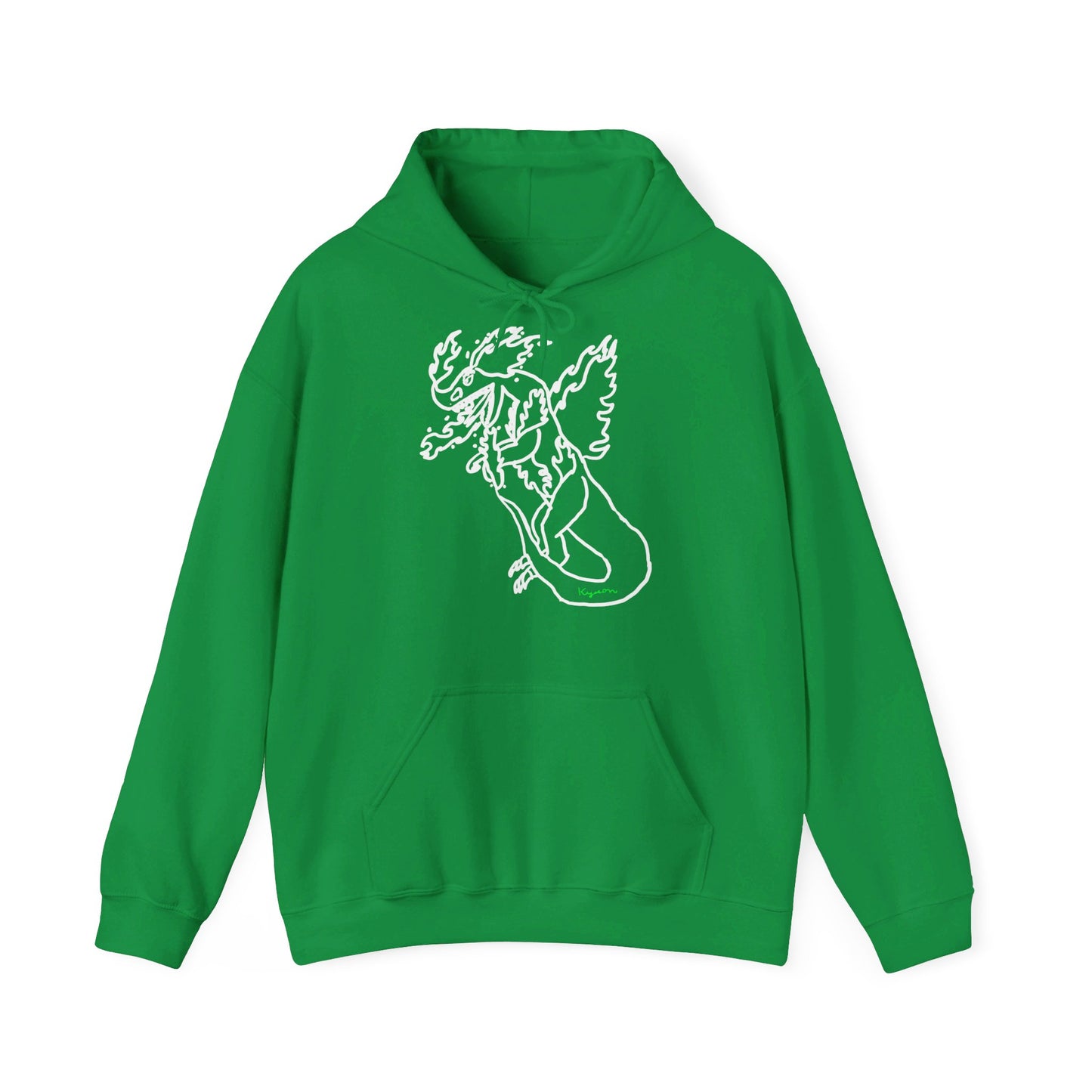 EU printer - Fireblizzard - Unisex Heavy Blend™ Hooded Sweatshirt