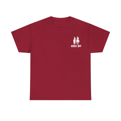 EU Printer - Horse Boy - Unisex Heavy Cotton Tee